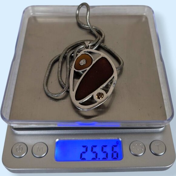 (2/$20) Passion Snake Chain Pendant Necklace - Picture 6 of 6